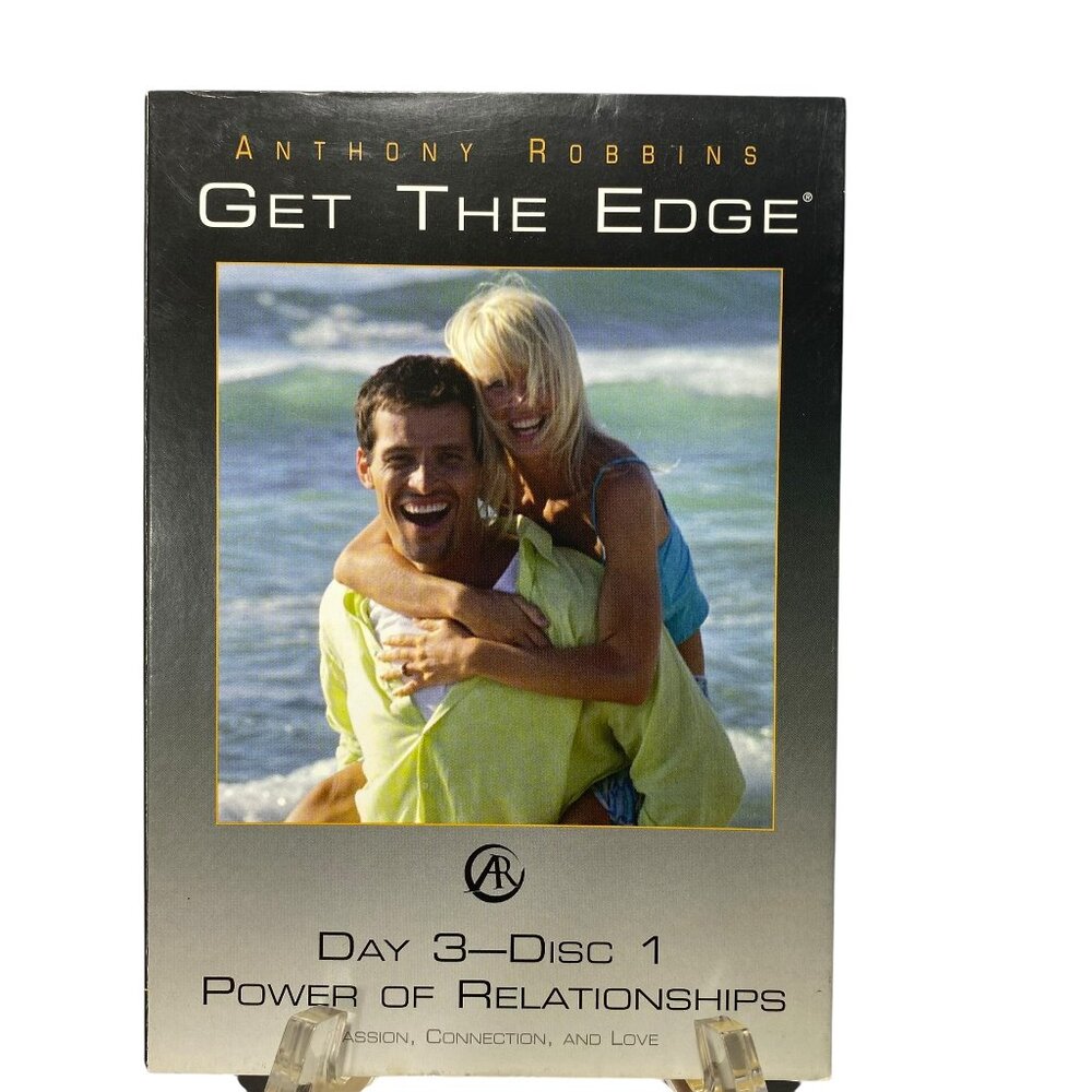 Anthony Robbins Get The Edge Sucess Personal Improvement Help DVD Set Of 9